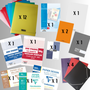 Pack Papeterie 6ème (2026/27)