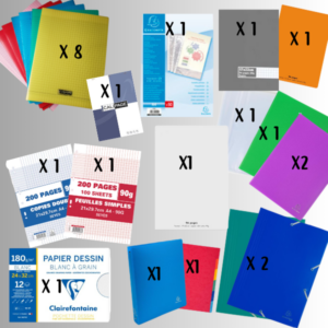 Pack Papeterie 3ème (2026/27)